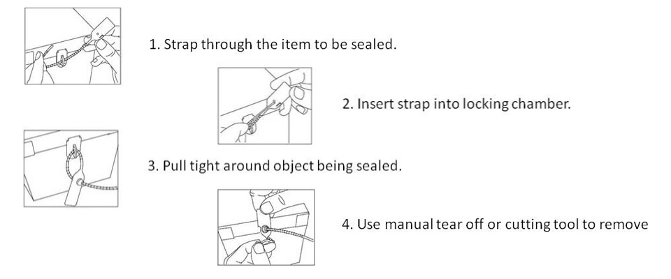 Instructions on how to apply and remove.