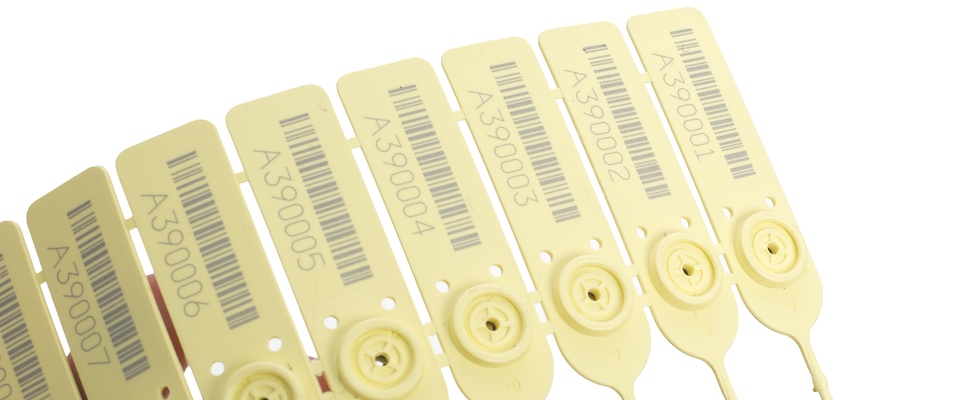 Barcoding by laser marking allows accurate recording of serial numbers.