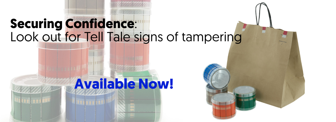 TellTale mini strip tabs - Tell tale signs of tampering